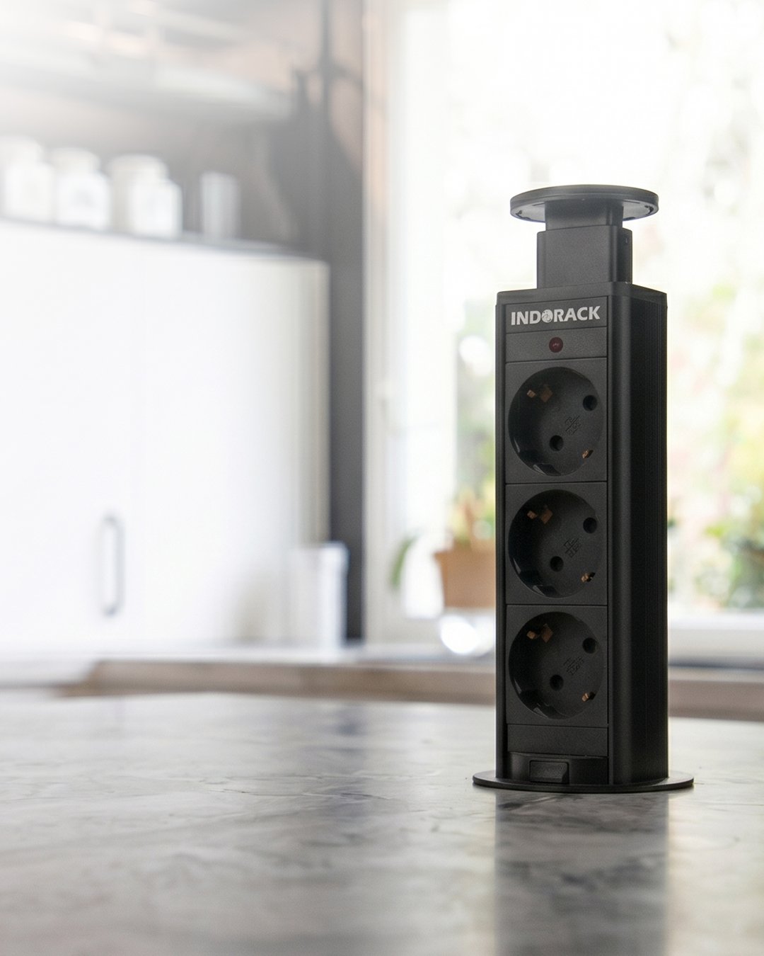 Power Socket 3 Outlet Germany Diameter Hole 60mm – P03: Solusi Stop Kontak Tanam Modern yang Praktis dan Aman